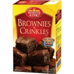 White King Brownies and Crinkles Mix 500g