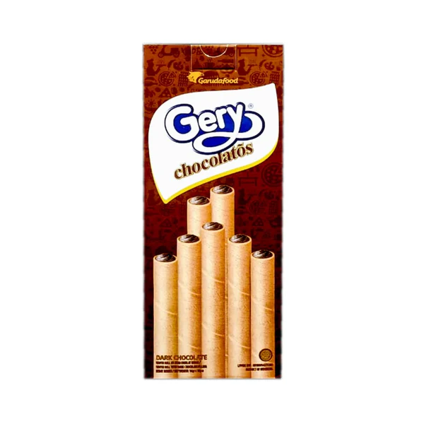 Gery Chocolatos Dark Chocolate Wafer Roll 10x14g