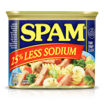 Spam 25% Less Sodium Luncheon Meat 340g