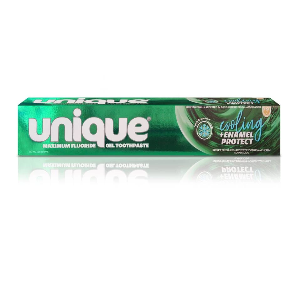 Unique Gel Toothpaste Fresh Green Mint 100ml