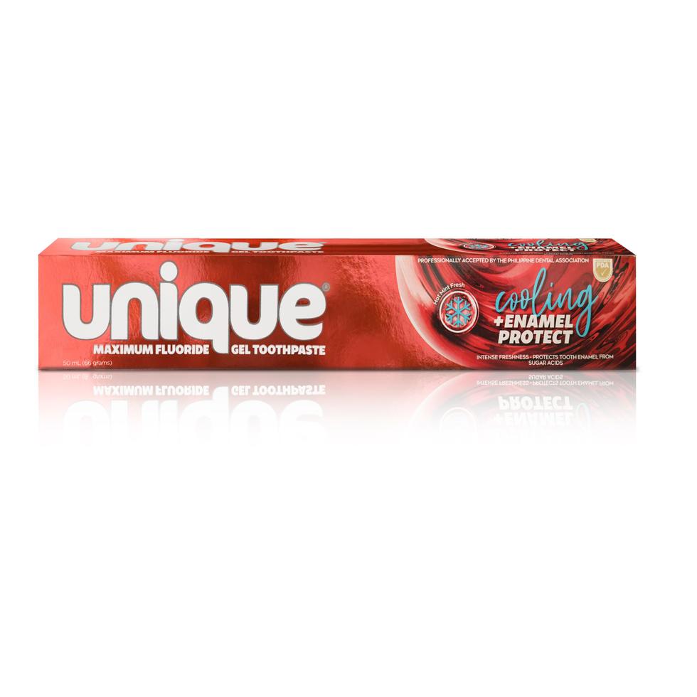 Unique Gel Toothpaste Hot Mint Fresh 100ml
